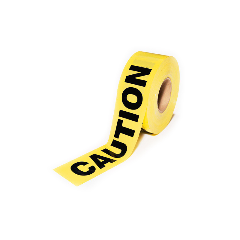 Caution Tape Warning Marking PVC Adhesive Tape with Different Color and Words